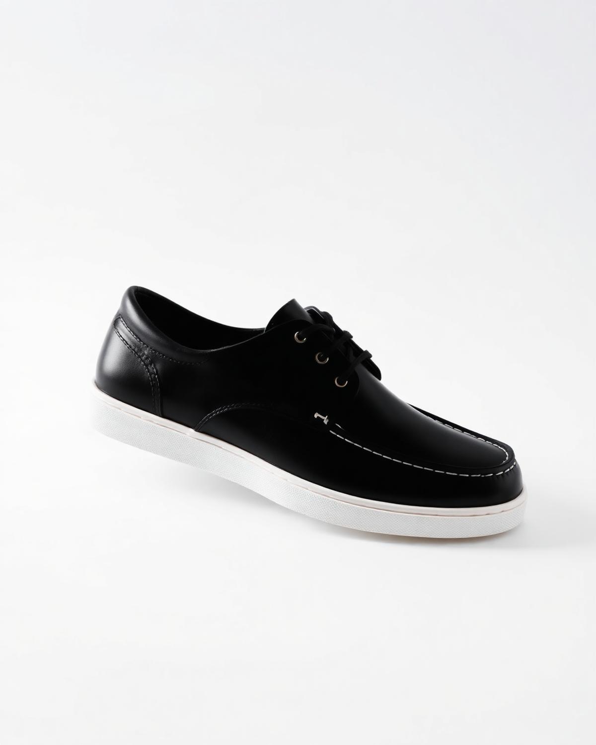 Sapatênis Couro Black